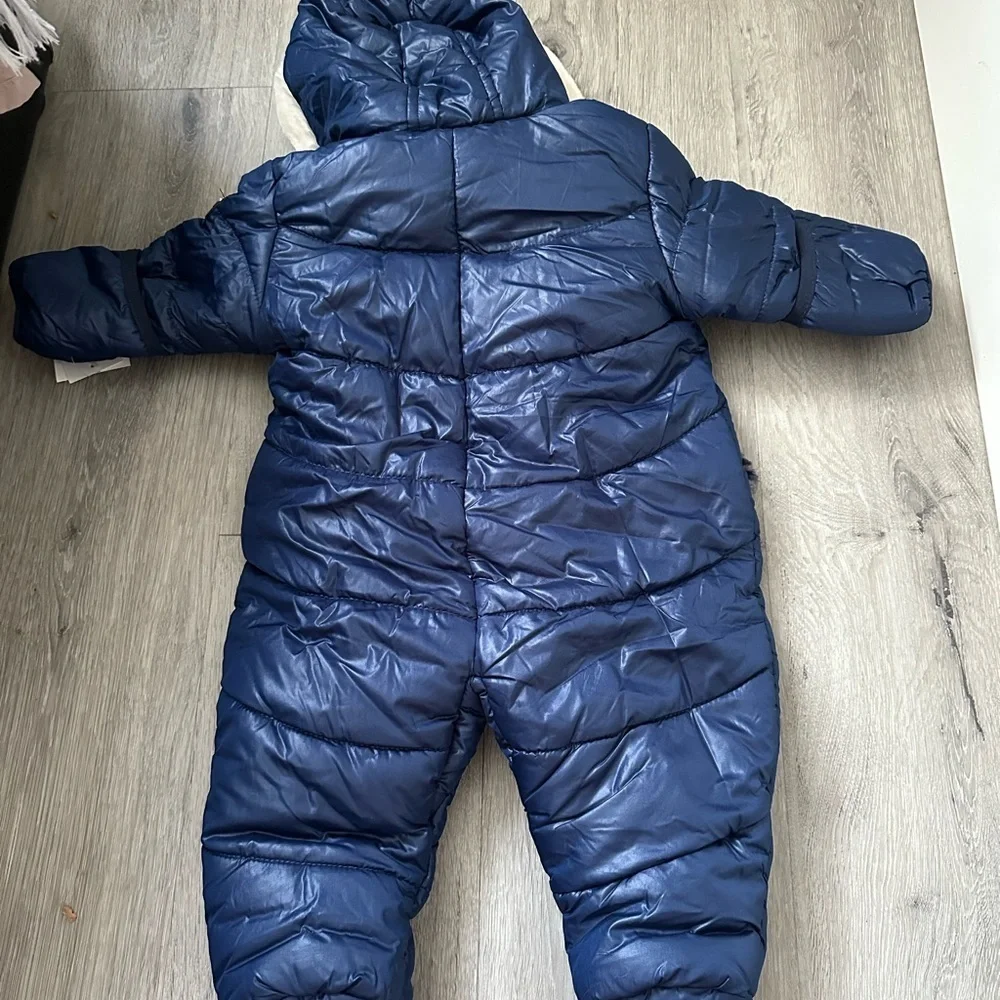 Jessica Simpson Midnight Blue Infant Snowsuit